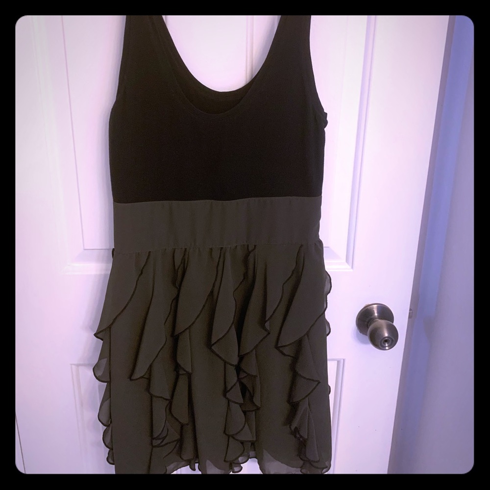 Express 8 Mini Ruffle Cocktail Dress